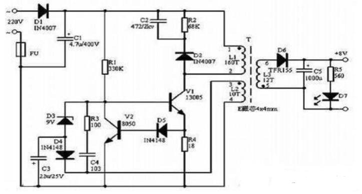 ��Ƶ��ѹ����θĳɿ��ص�Դ